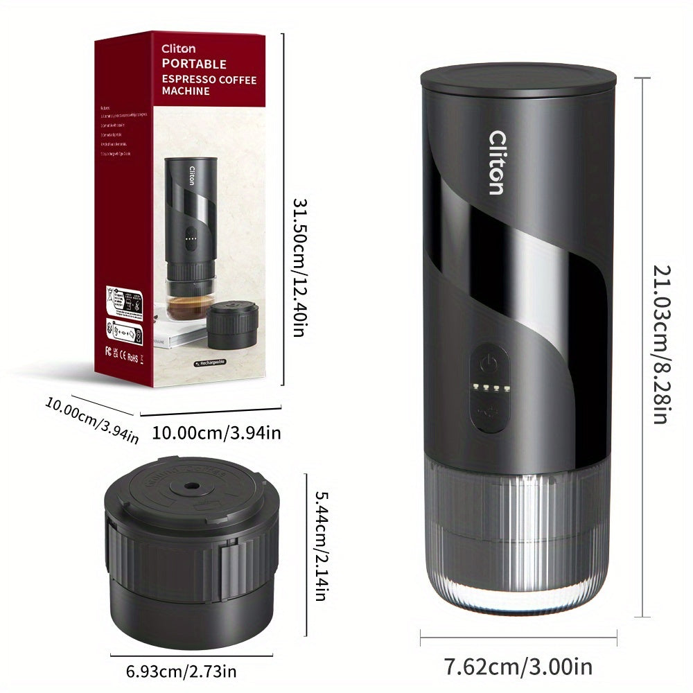 Portable Espresso Kit – Machine, Grinder & Milk Frother