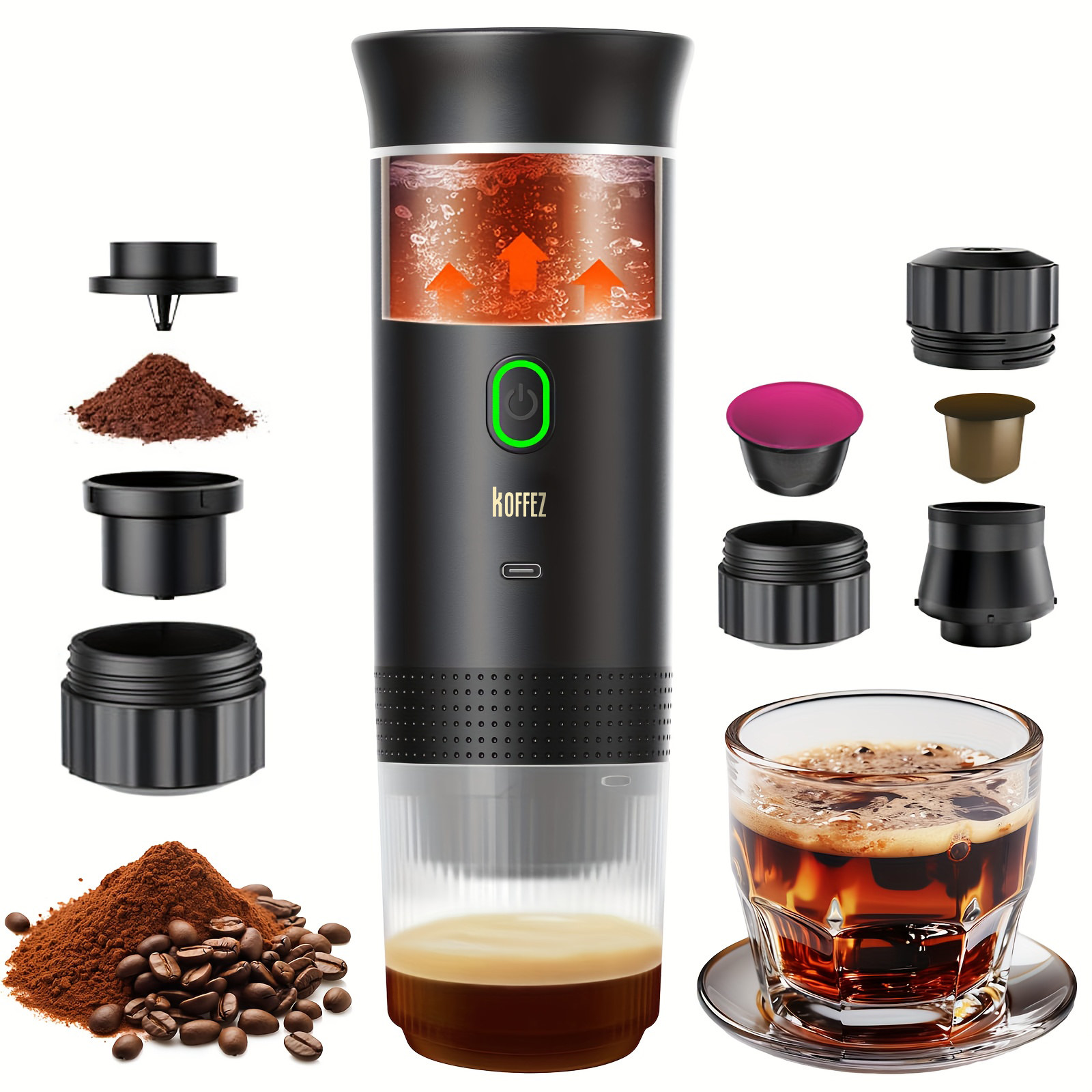 Koffez Portable Electric Espresso Maker